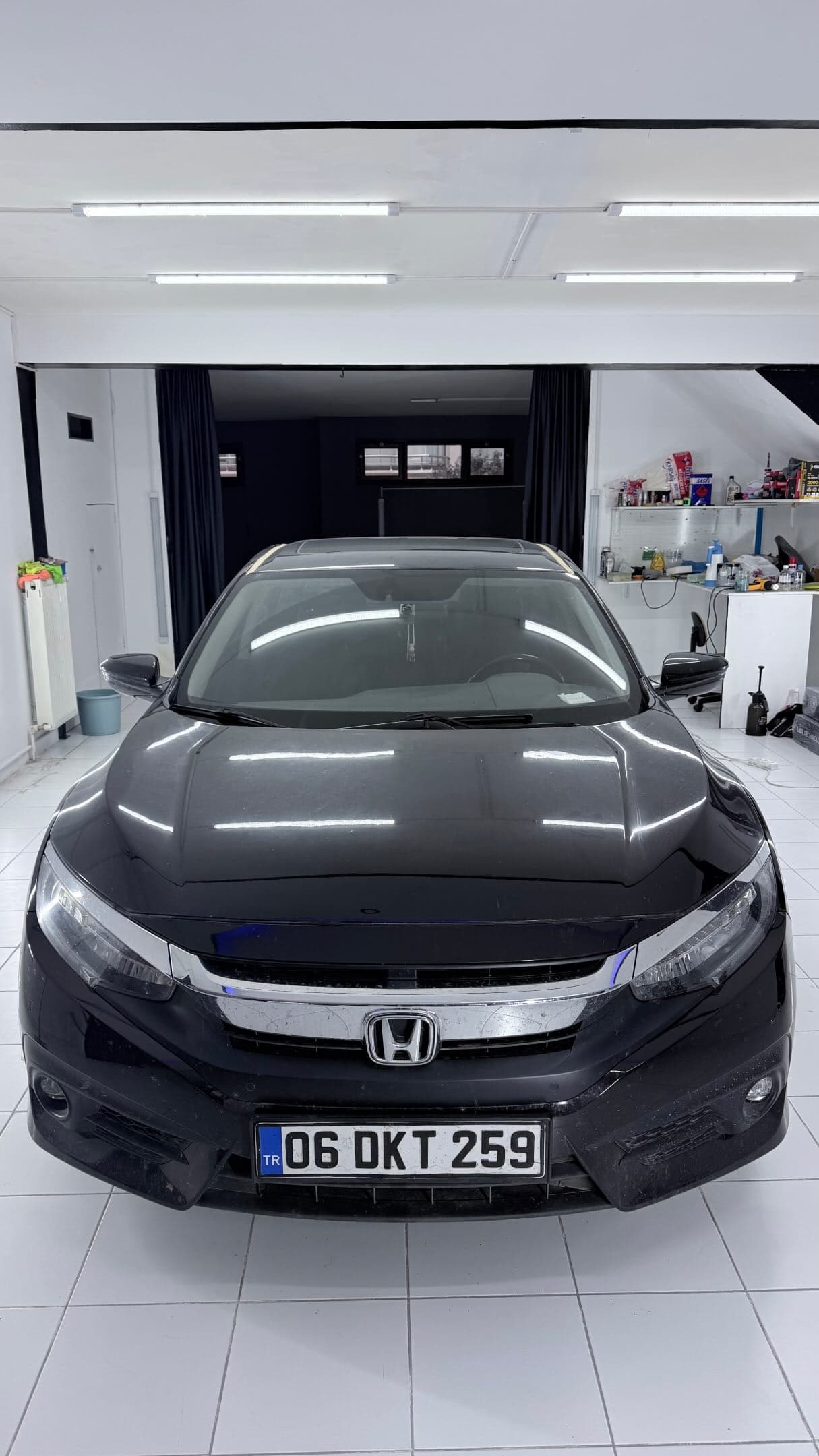 Honda Civic — Pasta cila