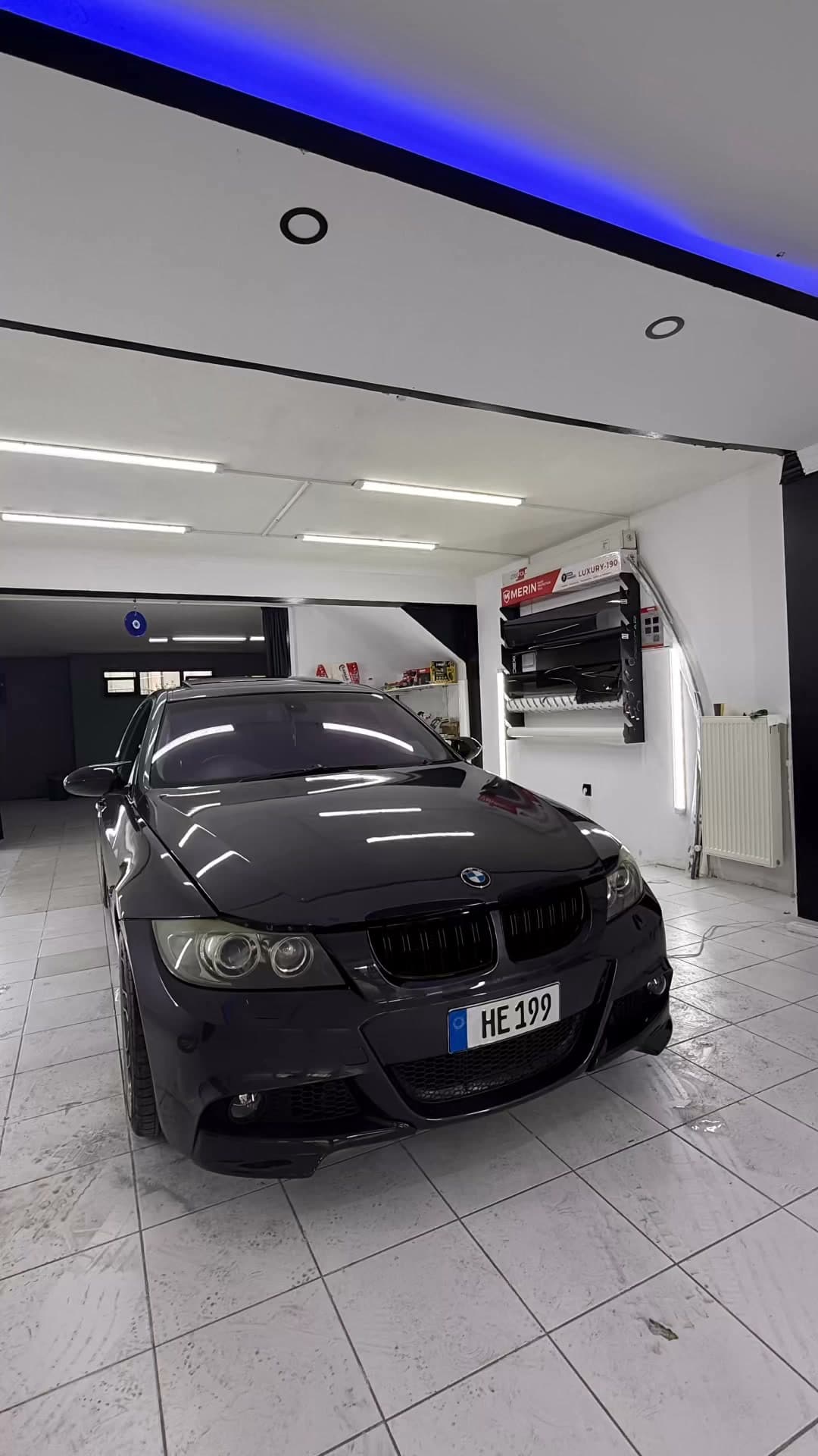 BMW — Boya hazırlığı ve seramik kaplama